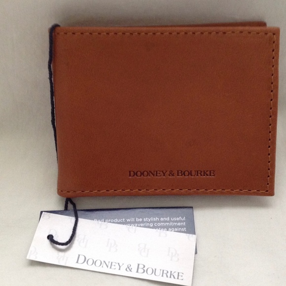 Dooney & Bourke  Mens Genuine Leather Billfold - Picture 1 of 6
